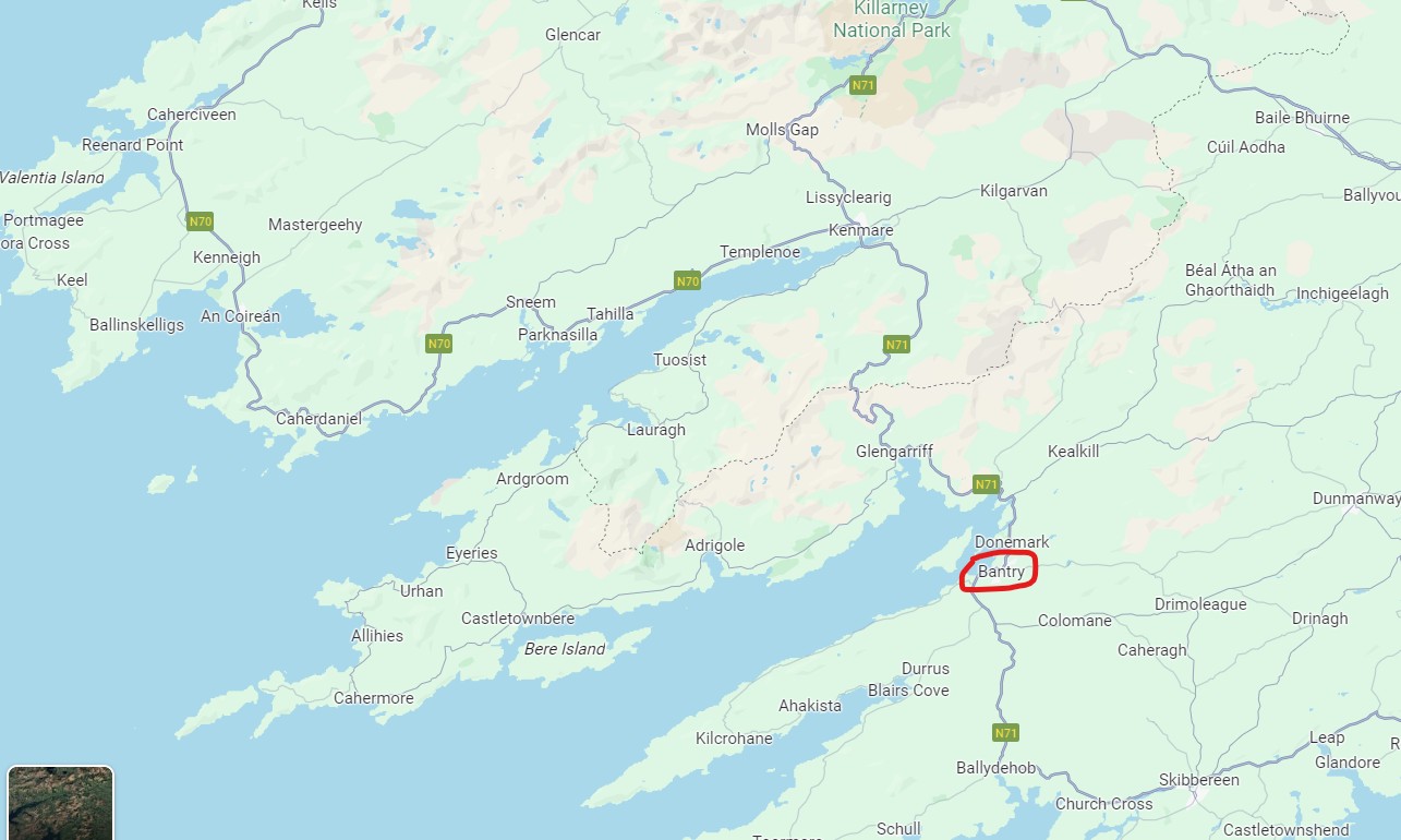 bantry maps